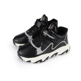 Зимние туфли подходит для мужчин и женщин, утепленная высокая детская спортивная обувь на липучке для отдыха