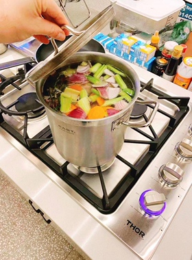 政府补贴thorkitchen美国家用开放式厨房30英寸不锈钢4眼天燃气灶