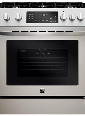 政府国补美国kenmore家用别墅酒店餐厅5眼多头智能温控燃气烤箱灶