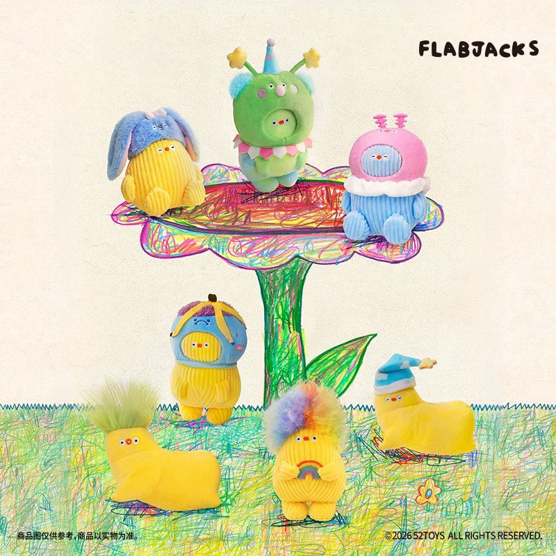 正版52TOYS小胖团FLABJACKS香蕉
