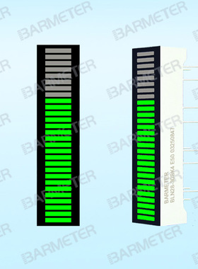 厂家直销28段30mm长 翠绿色LED光柱显示器件