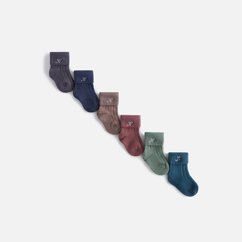 ◎正品现货Kith Baby婴童盒装袜子6色组合套装