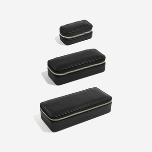 STACKERS日本进口便携旅行珠宝首饰饰品保护收纳盒【正品现货】