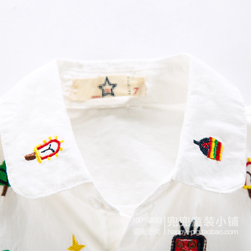 Chemise garcon à manche longue - Ref 2075681 Image 3