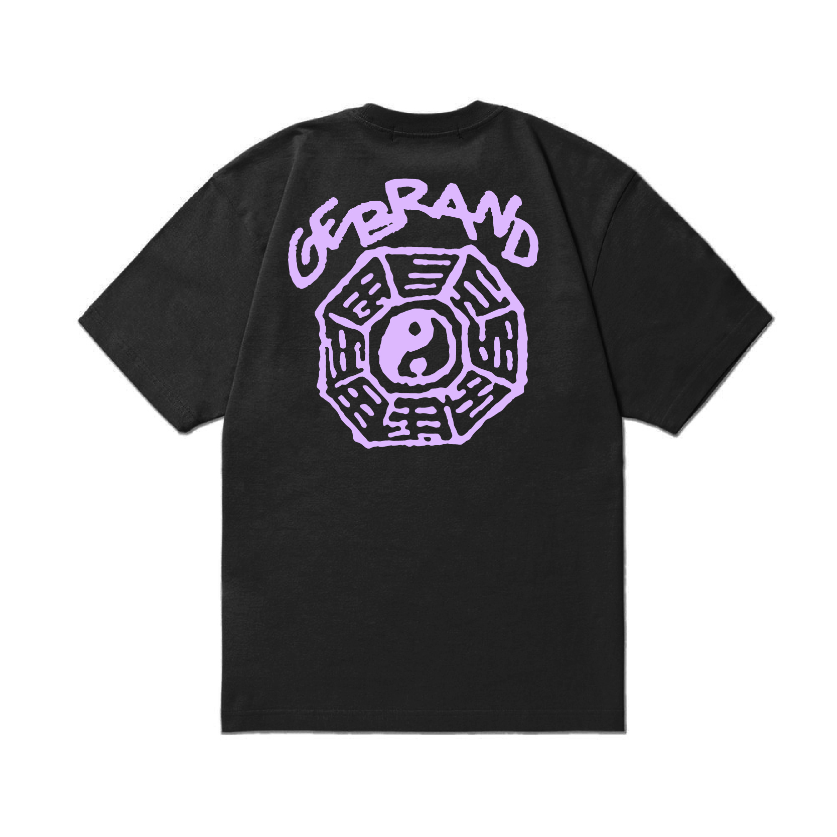 gebrand原创夏季鸽t恤太极蜈蚣