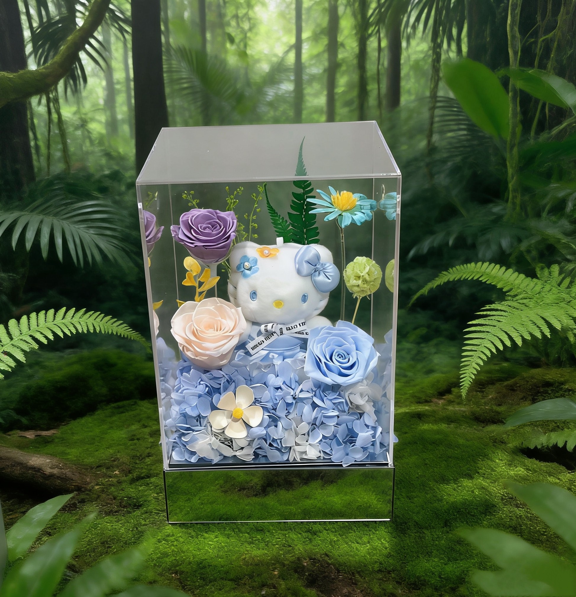 正品hellokitty永生花永生花