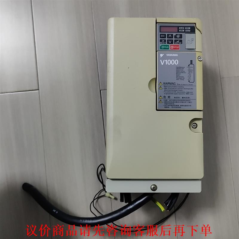 运行中拆机CIMR-VB4A0018FBA变频器，图就是实物