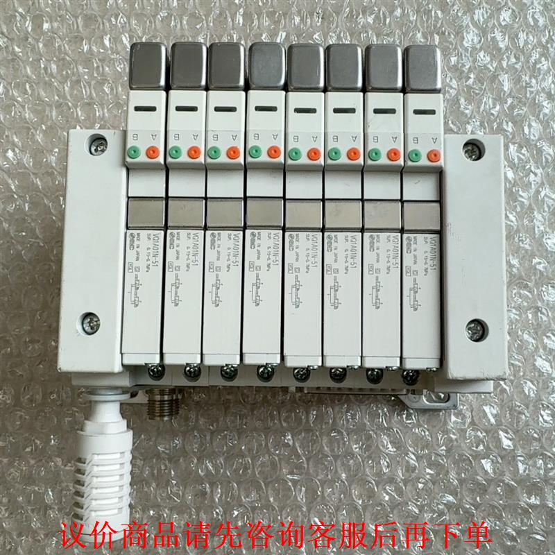 SMC电磁阀VQ1A01N-518，控制器EX160-SDN