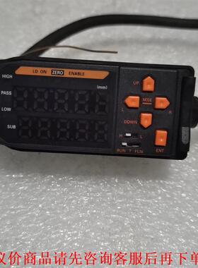 激光位移传感光纤放大器ZX-LDA41，拆机包好，成色如图，