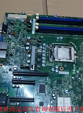 英特尔Intel S3420GP服务器主板1156针支持x3