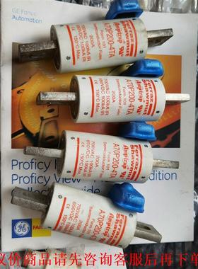 罗兰熔断器型号A7O0P200-4TA。。。4个。无包装新库