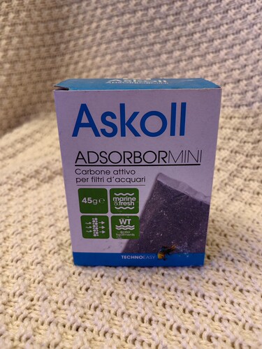水族过滤包 滤筒用活性炭滤包 Askoll意大利进口