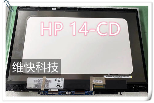 惠普/HPX360 14-cd1002tx TPN W131 W13914-DH 触摸液晶屏幕 总成