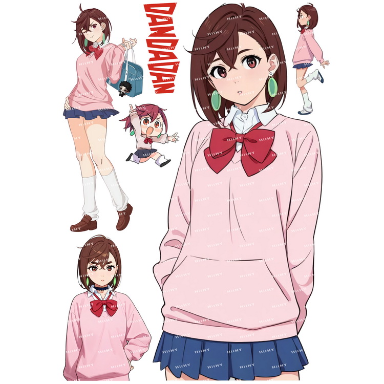 胆大党当哒当绫濑桃贴纸动漫卡通