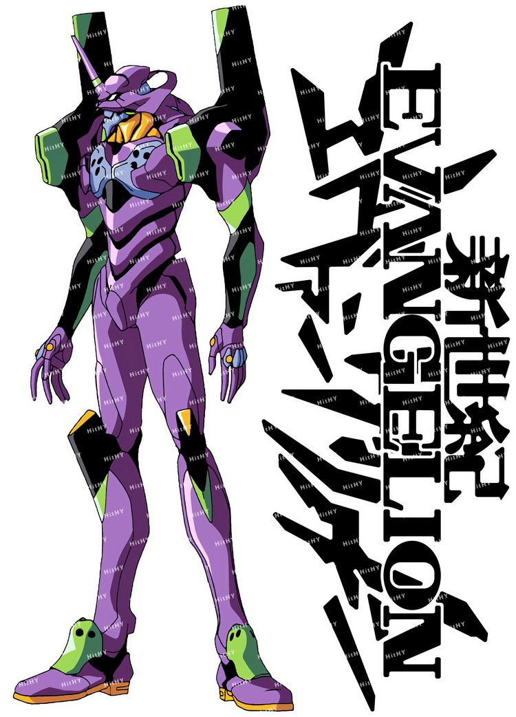 中号f0362-08新世纪福音战士eva动漫电脑吉他手机旅行拉杆箱贴纸