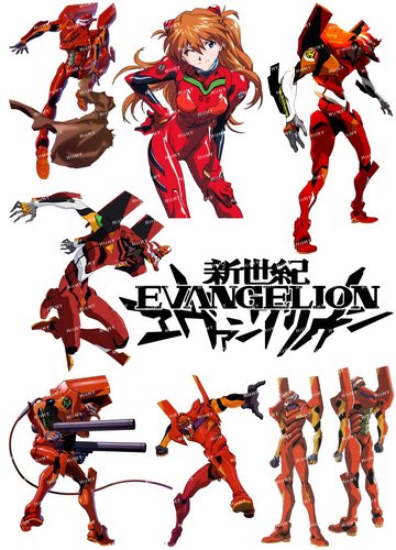 大号新世纪福音战士eva动漫贴纸