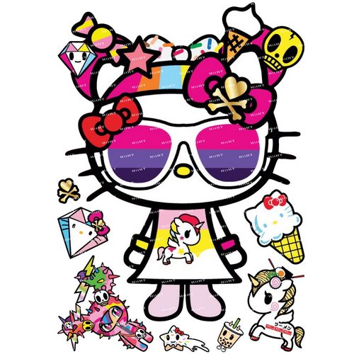 hellokitty卡通动漫可爱萌贴纸
