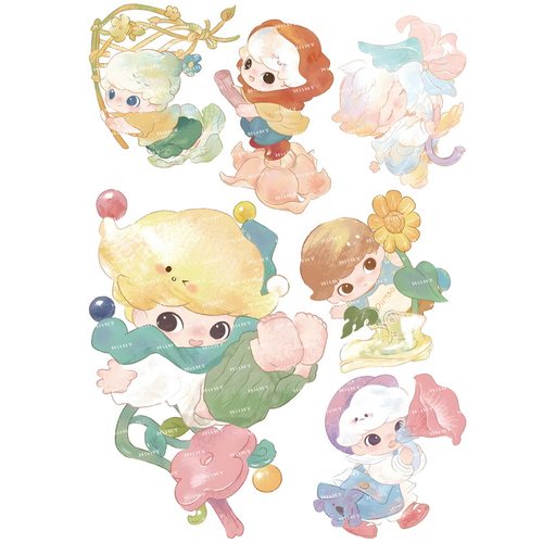 DIMOO行李箱贴纸动漫卡通可爱萌笔记本电脑ipad电动车旅行装饰贴