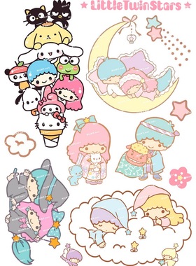 中号F0114-05卡通动漫笔记本电脑手机旅行拉杆箱贴纸防水