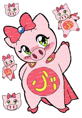 飞天少女卡通动漫笔记本电脑贴纸