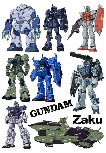 大号gundam动漫笔记本电脑