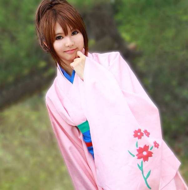 银魂志村妙阿妙cos服和服图片