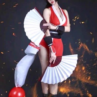 北极cosplay服装出租 拳皇命运 街机经典 不知火舞cos服