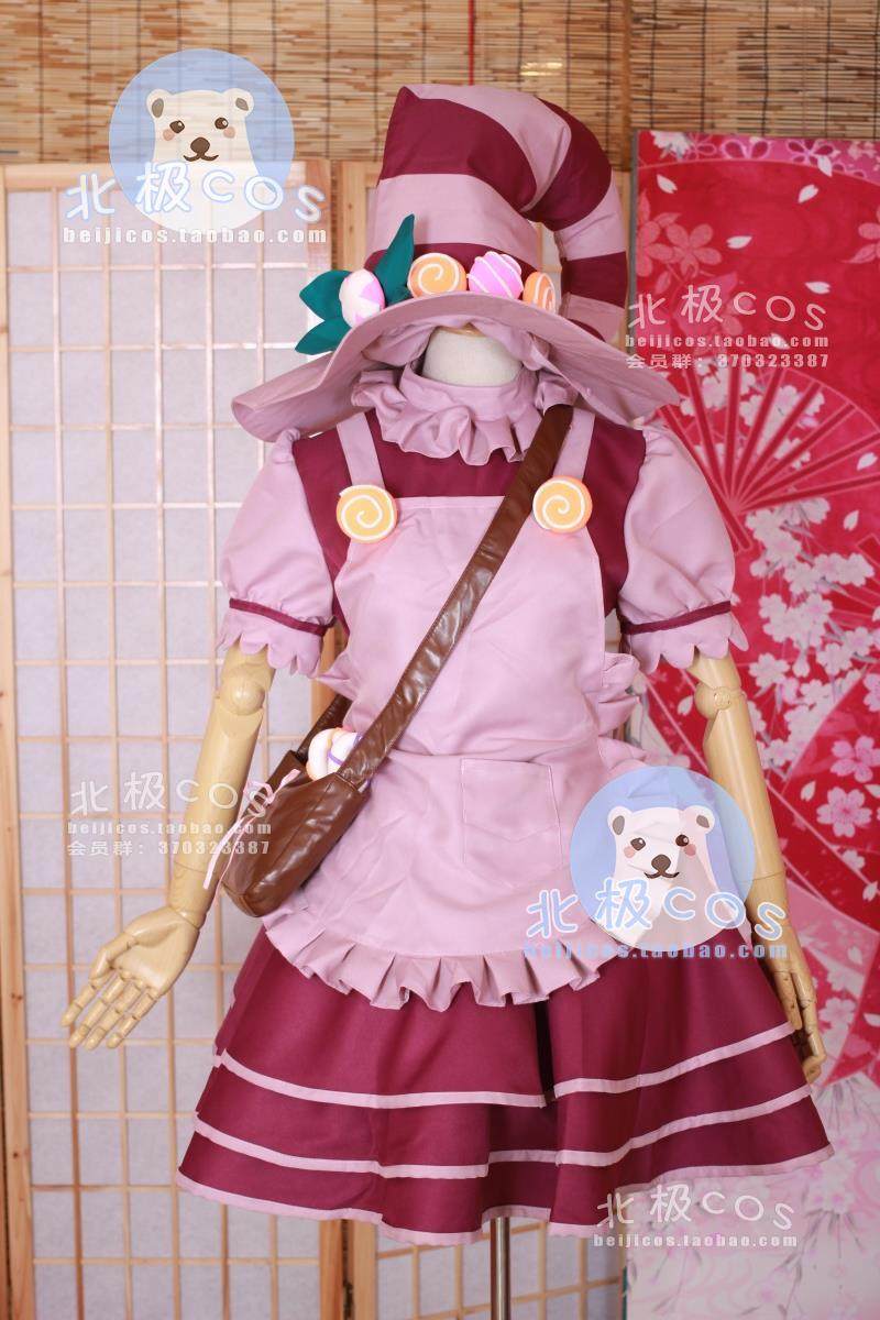 北熊cosplay服装出租 lol英雄联盟 璐璐cos服 糖果露露万圣节女巫