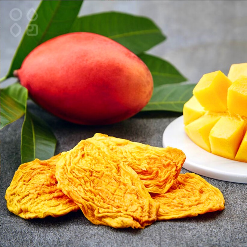 中国台湾特产阳光菓菓爱文芒果干没有添加台南玉井低温干燥
