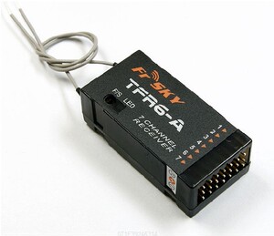 2.4G 7通道 Futaba FASST 兼容接X收机 TFR6-A (侧插)