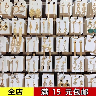 ins简约百搭设计感气质耳饰耳环 女长款珍珠流苏耳坠耳饰纯银针