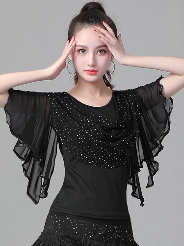 Современные танцевальные костюмы новые топы латинские танце