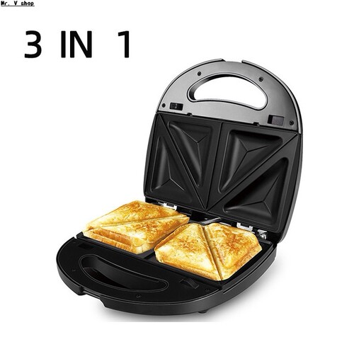Multi functional household breakfast machine waffle sandwich