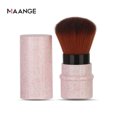Portable telescopic brush makeup tool beauty brush
