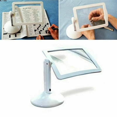 LED screen magnifying glass reading aid magnifying glass