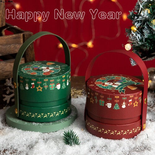 Christmas Apple Box Gift Box Christmas Eve Box礼物盒