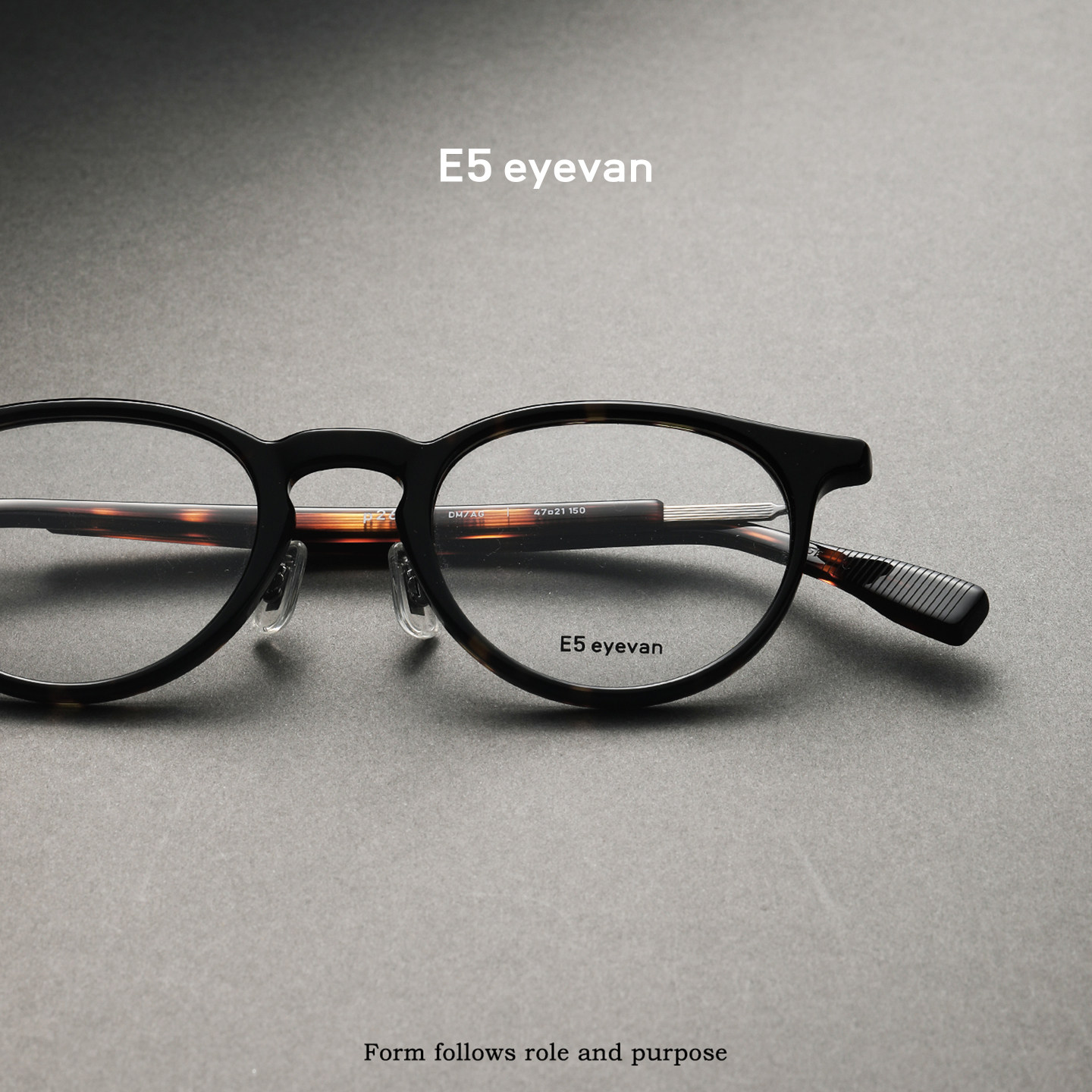Eyevan E5日本手工眼镜架 P26男女超轻板材 高舒适度 目下实体店
