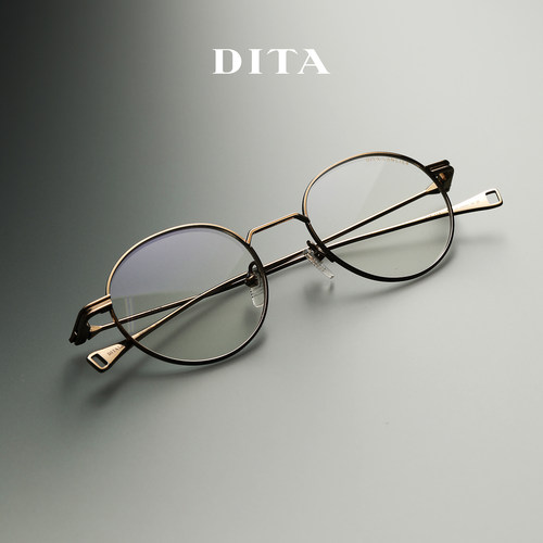 DITALSA-113纯钛椭圆镜框