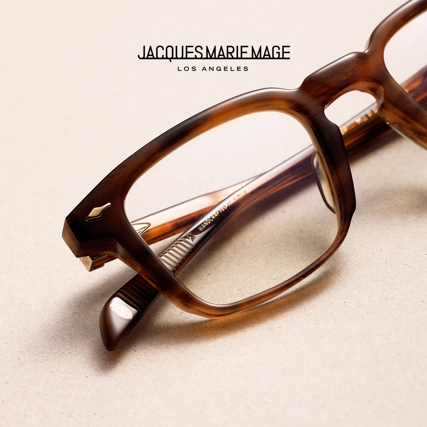 Jacques Marie Mage - Prudhon 方型轻量感限量 JMM 板材眼镜框