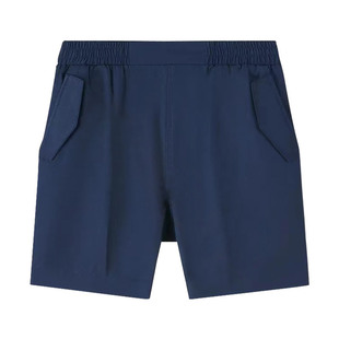 东莞东华小学校服新款西裤蓝色短裤男女生同款