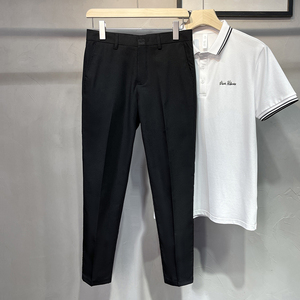 春夏修身西裤 9分裤休闲裤男 三色可选 K769-P50挂拍（88）图片
