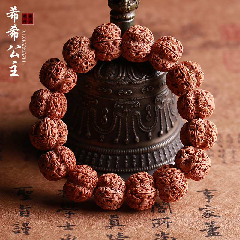 纯手工天然大金刚手串龙珠菩提子
