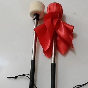 大鼓锤不锈钢鼓锤专业鼓锤鼓棒大鼓槌鼓棒大鼓槌35CM鼓棒鼓锤