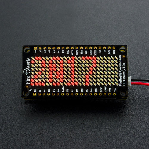 FireBeetle24×8LED点阵屏