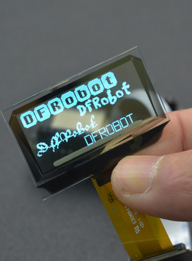 DFRobot Fermion:1.51”OLED透明屏幕(带转接板)支持GDI/SPI 3.3V