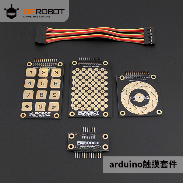 DFRobot Capacitive Touch Kit For Arduino兼容触摸套件 电子元器件市场 Arduino系列 原图主图