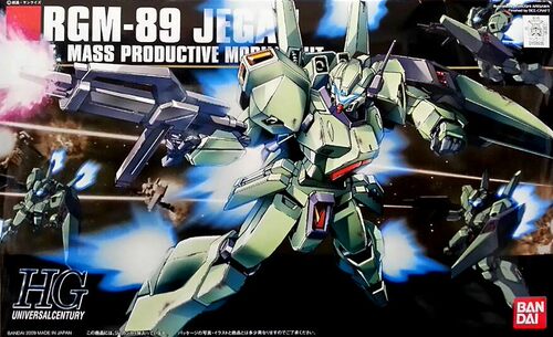 万代拼装模型 HG HGUC 97 1/144 RGM-89 Jegan 杰刚 杰钢 高达