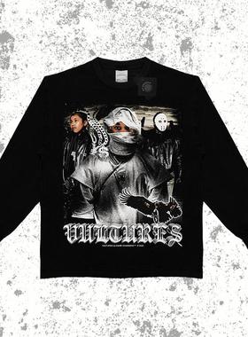kanye侃爷告诉过你长袖T恤VULTURESV1Kanye West&Ty Dolla Sign