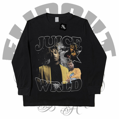 长袖T恤嘻哈说唱嘻哈印花