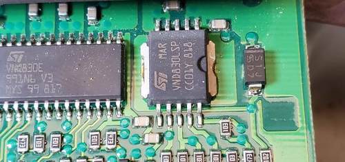 VND830LSP奔驰汽车车灯芯片
